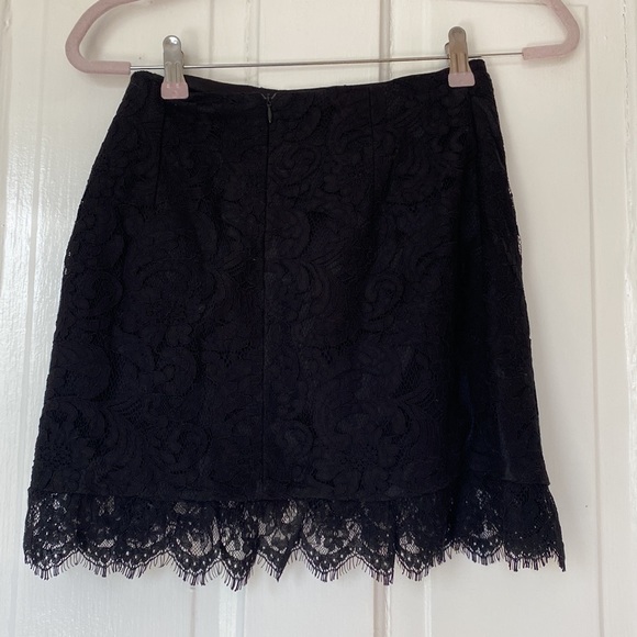 NWOT UO Lace Wrap Mini Skirt - Picture 2 of 4
